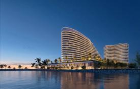 Новая резиденция на берегу моря с бассейном, собственным пляжем и спа-центром, Рас-эль-Хайма, ОАЭ за От $378 000