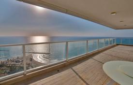 Элитный пентхаус с террасой и видом на море в светлой резиденции, недалеко от пляжа, Нетания, Израиль за 2 376 000 €