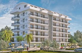 Новые апартаменты в резиденции с бассейном и аквапарком, в 600 метрах от пляжа, Махмутлар, Алания, Турция за $132 000