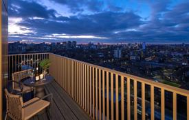Студия с балконом в новой резиденции с бассейном, Лондон, Великобритания за $498 000