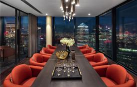 Апартаменты в новой резиденции с бассейном, ресторанами и панорамным видом на город, в самом центре Канэри-Уорф, Лондон, Великобритания за 1 038 000 €