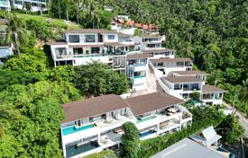 Меблированные апартаменты и виллы с частными бассейнами и видом на море, в спокойном районе у пляжа Ламай, Самуи, Таиланд за От $133 000