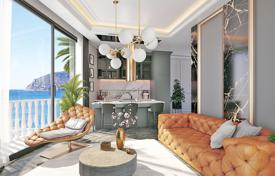 Просторный пентхаус в новой резиденции на берегу моря с бассейнами, кинотеатром и спа-зоной, в центре Аланьи, Турция за $634 000