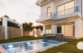 Новая вилла с бассейном, балконом и террасой, 7 минут до пляжа, Сиде, Турция за $548 000