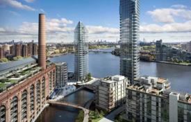 Просторные апартаменты с видом на Темзу в резиденции на берегу реки, в престижном районе Челси, Лондон, Великобритания за 1 891 000 €
