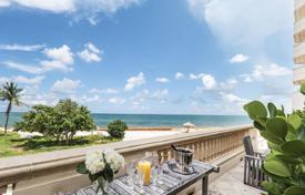 Элитный таунхаус с видом на океан в резиденции на первой линии от пляжа, Фишер-Айленд, Флорида, США за 13 032 000 €