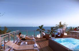 Современная трехэтажная вилла с бассейном, гаражом, террасой и видом на океан, Холливуд, США за 1 562 000 €